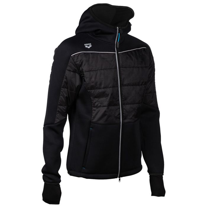 ARENA Team Hooded F/Z Half-Quilted Jacket - Herren main product photo