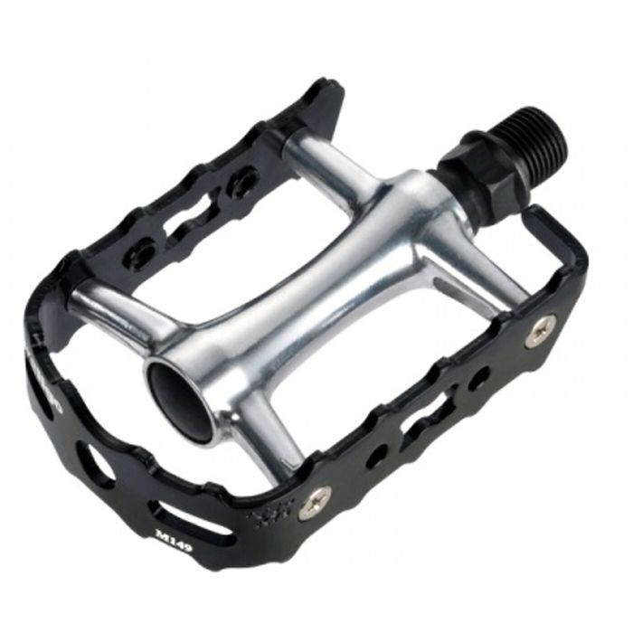 Bike Attitude Pedale MTB M149 9/16 Alu schwarz-silber main product photo