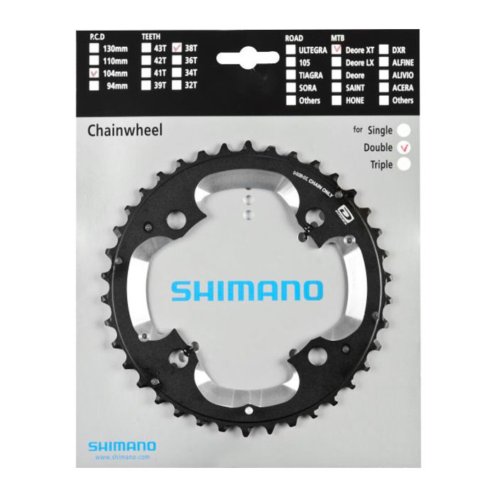 Shimano Kettenblatt Deore XT FC-M785 Double main product photo