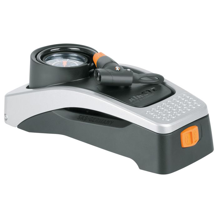 SKS Fusstretpumpe Airstep schwarz-silber main product photo